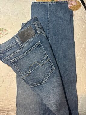 Ariat Men’s Bootcut Jeans - Light Blue Denim